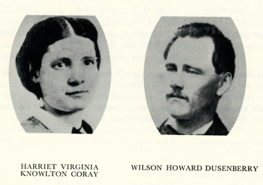 Harriet Virginia Knowlton Coray and Wilson Howard Dusenberry