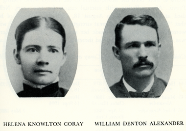 Helena Knowlton Coray and William Denton Alexander