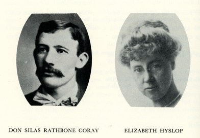 Don Silas Rathbone Coray and Elizabeth Hyslop