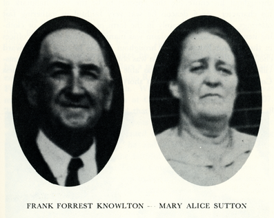 Frank Forrest Knowlton and Mary Alice Sutton