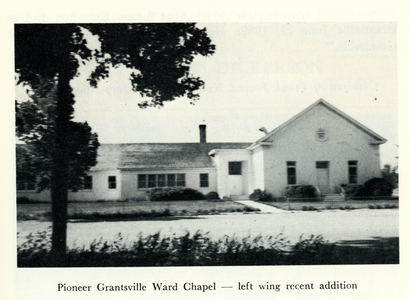 Pioneer Grantsville Ward Chapel—left wing recent addition