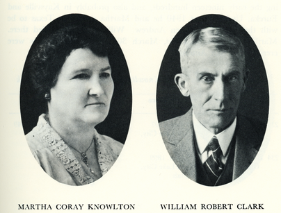 Martha Coray Knowlton and William Robert Clark