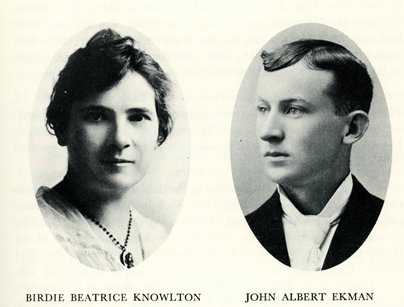 Birdie Beatrice Knowlton and John Albert Ekman