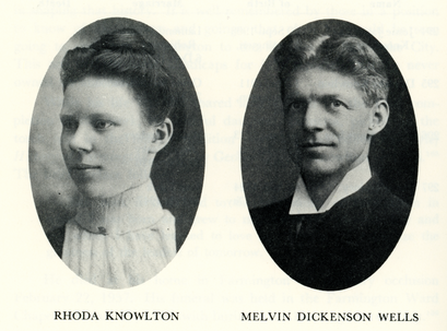Rhoda Knowlton and Melvin Dickenson Wells