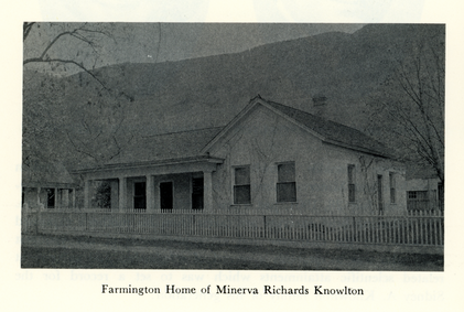 Farmington Home of Minerva Richards Knowlton
